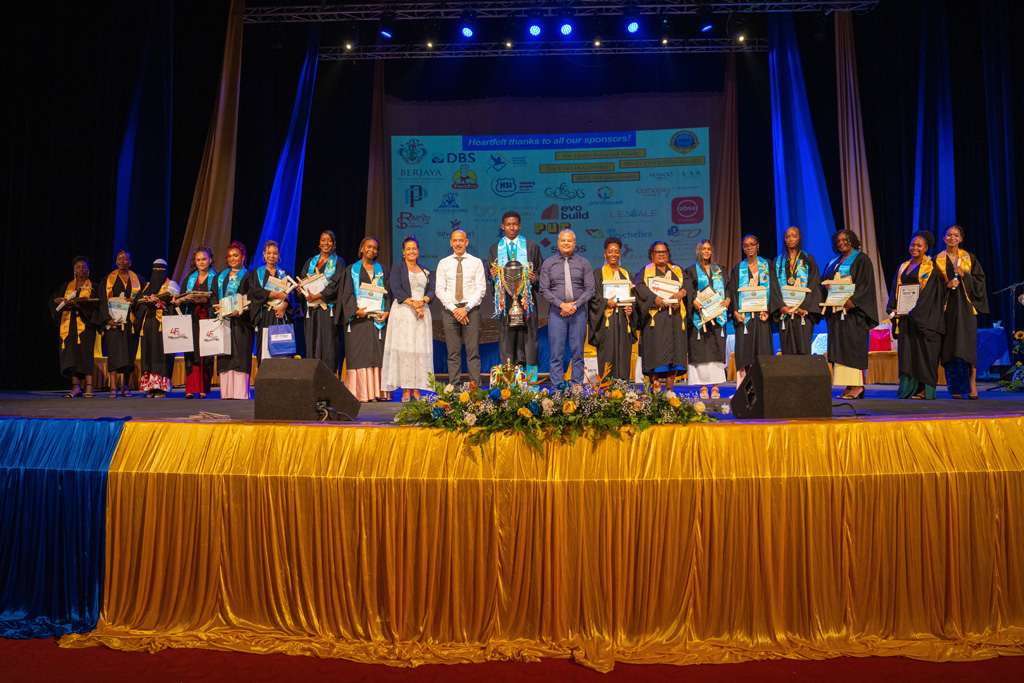 SBSA Graduation Cohort 2023-2025 170 Graduates Honoured at SBSA’s Graduation Ceremony for Cohort 2023-2025, where Curtis Cedras walks away with the coveted President’s Cup Award