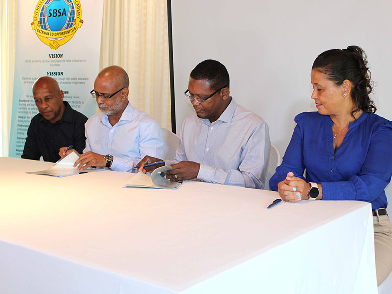 MOU signing Air Seychelles &amp; TGMI