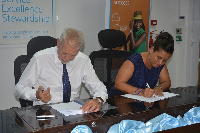 Signing of MOU with Barclays Bank