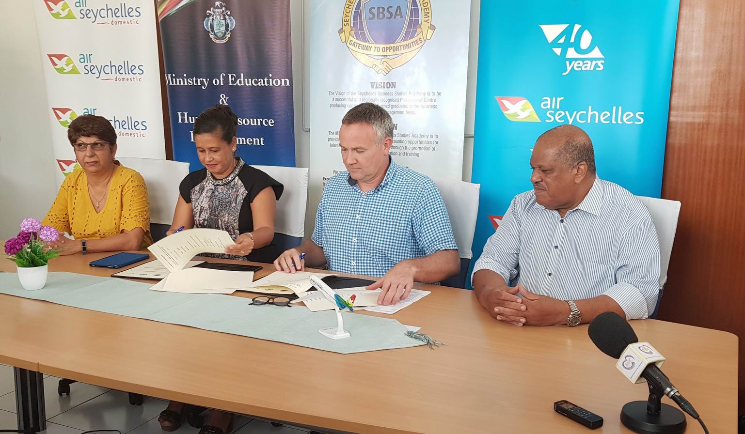 SBSA Signs Memorandum Of Understanding With Air Seychelles